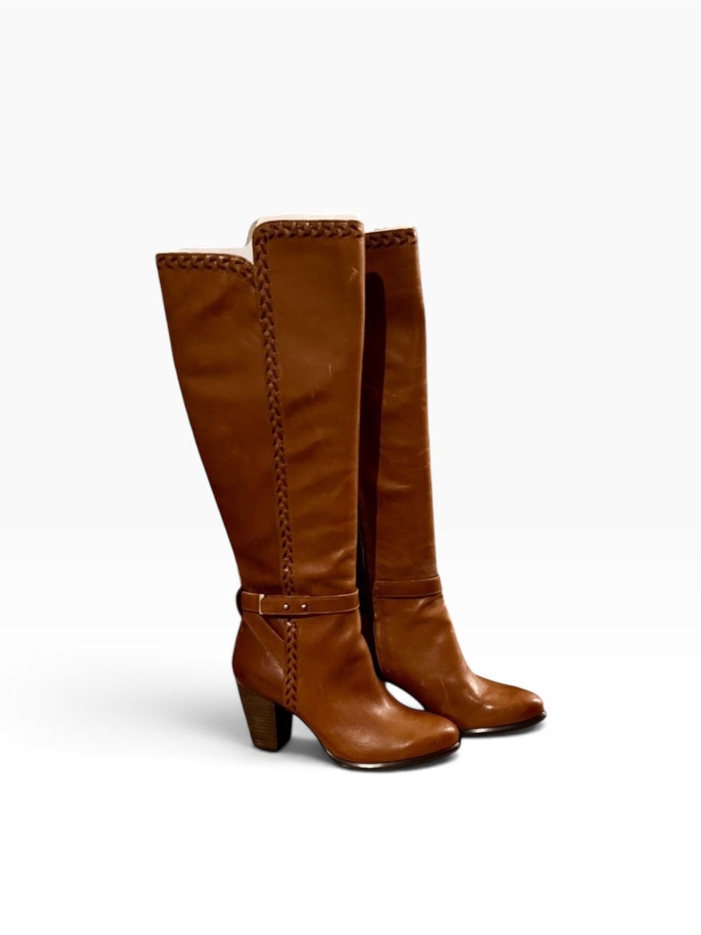 UGG Claudine Women’s Tall Chestnut Brown Over-the-Knee Heeled Boots